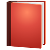 Whatsapp design of the closed book emoji verson:2.23.2.72