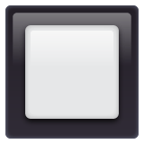 Whatsapp design of the black square button emoji verson:2.23.2.72