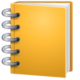 Whatsapp design of the ledger emoji verson:2.23.2.72