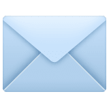 Whatsapp design of the envelope emoji verson:2.23.2.72