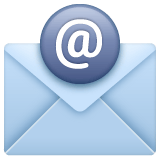Whatsapp design of the e-mail emoji verson:2.23.2.72