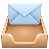 Whatsapp design of the incoming envelope emoji verson:2.23.2.72