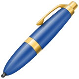 Whatsapp design of the pen emoji verson:2.23.2.72