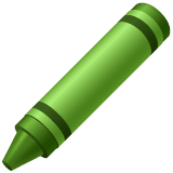 Whatsapp design of the crayon emoji verson:2.23.2.72