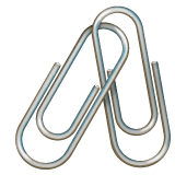 Whatsapp design of the linked paperclips emoji verson:2.23.2.72