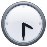 Whatsapp design of the four-thirty emoji verson:2.23.2.72