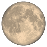 Whatsapp design of the full moon emoji verson:2.23.2.72
