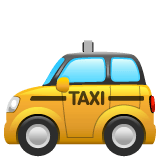 Whatsapp design of the taxi emoji verson:2.23.2.72