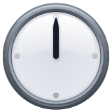 Whatsapp design of the twelve o’clock emoji verson:2.23.2.72