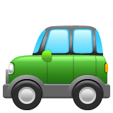 Whatsapp design of the sport utility vehicle emoji verson:2.23.2.72