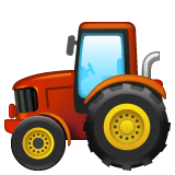 Whatsapp design of the tractor emoji verson:2.23.2.72