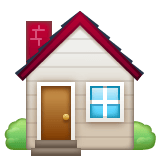 Whatsapp design of the house emoji verson:2.23.2.72