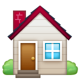 Whatsapp design of the house emoji verson:2.23.2.72
