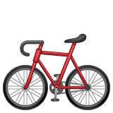 Whatsapp design of the bicycle emoji verson:2.23.2.72