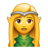 Whatsapp design of the elf emoji verson:2.23.2.72