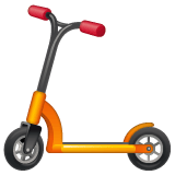Whatsapp design of the kick scooter emoji verson:2.23.2.72