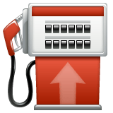 Whatsapp design of the fuel pump emoji verson:2.23.2.72