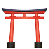 Whatsapp design of the shinto shrine emoji verson:2.23.2.72