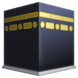 Whatsapp design of the kaaba emoji verson:2.23.2.72