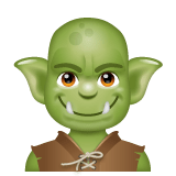 Whatsapp design of the troll emoji verson:2.23.2.72