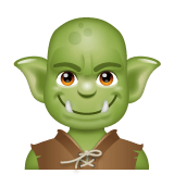 Whatsapp design of the troll emoji verson:2.23.2.72