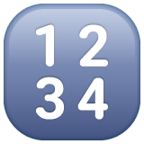 Whatsapp design of the input numbers emoji verson:2.23.2.72