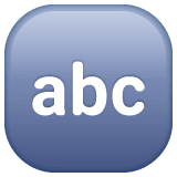 Whatsapp design of the input latin letters emoji verson:2.23.2.72