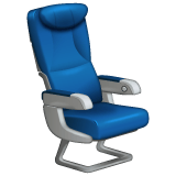 Whatsapp design of the seat emoji verson:2.23.2.72