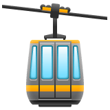 Whatsapp design of the aerial tramway emoji verson:2.23.2.72