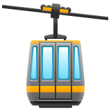 Whatsapp design of the aerial tramway emoji verson:2.23.2.72