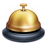 Whatsapp design of the bellhop bell emoji verson:2.23.2.72