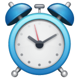 Whatsapp design of the alarm clock emoji verson:2.23.2.72