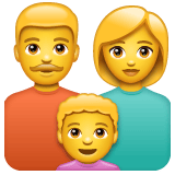 Whatsapp design of the family emoji verson:2.23.2.72