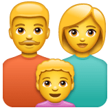 Whatsapp design of the family emoji verson:2.23.2.72