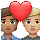 Whatsapp design of the couple with heart: person person medium skin tone medium-light skin tone emoji verson:2.23.2.72