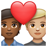 Whatsapp design of the couple with heart: person person medium-dark skin tone medium-light skin tone emoji verson:2.23.2.72