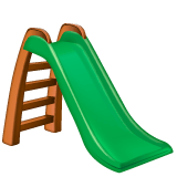 Whatsapp design of the playground slide emoji verson:2.23.2.72